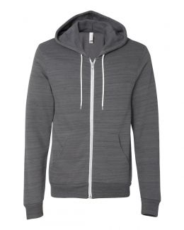 BELLA + CANVAS-Unisex Sponge Fleece Full-Zip Hoodie-3739